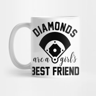 Diamonds Girl Best Friend Mug